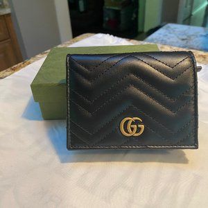 Gucci Marmont Card Case Wallet